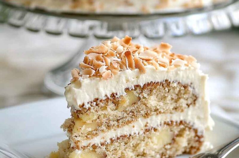 Tropical Hummingbird Cake