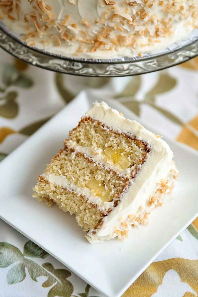 How to Serve Tropical Hummingbird Cake