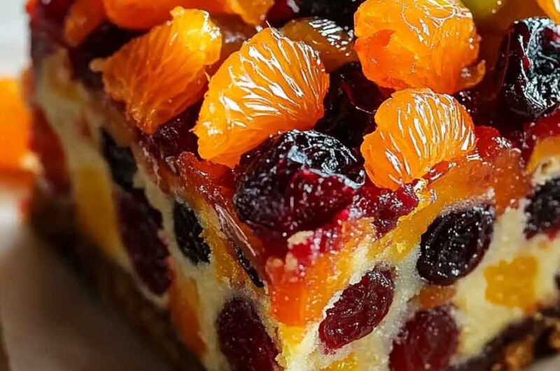 Tropical Twist Fruitcake