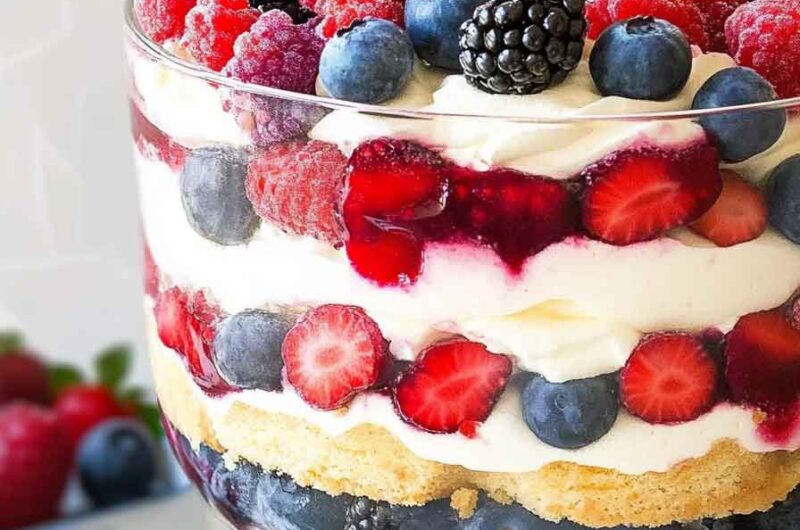 Vanilla Berry Trifle