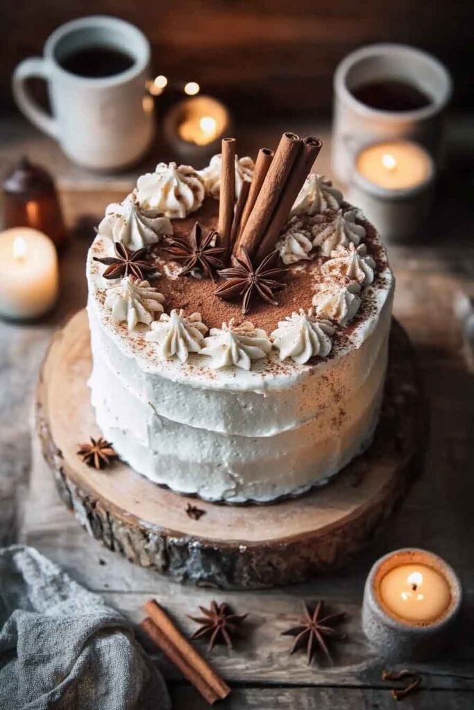 How to Serve Vanilla Chai Cake