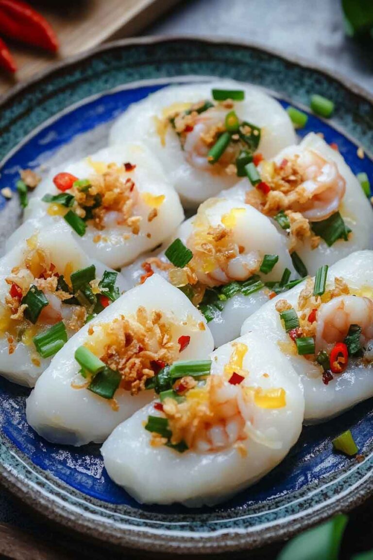 Vietnamese Steamed Rice Cakes