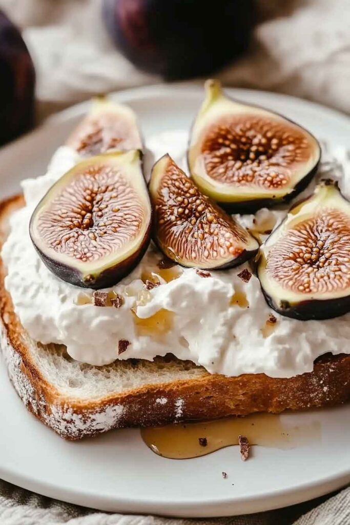 Whipped Fig Toast