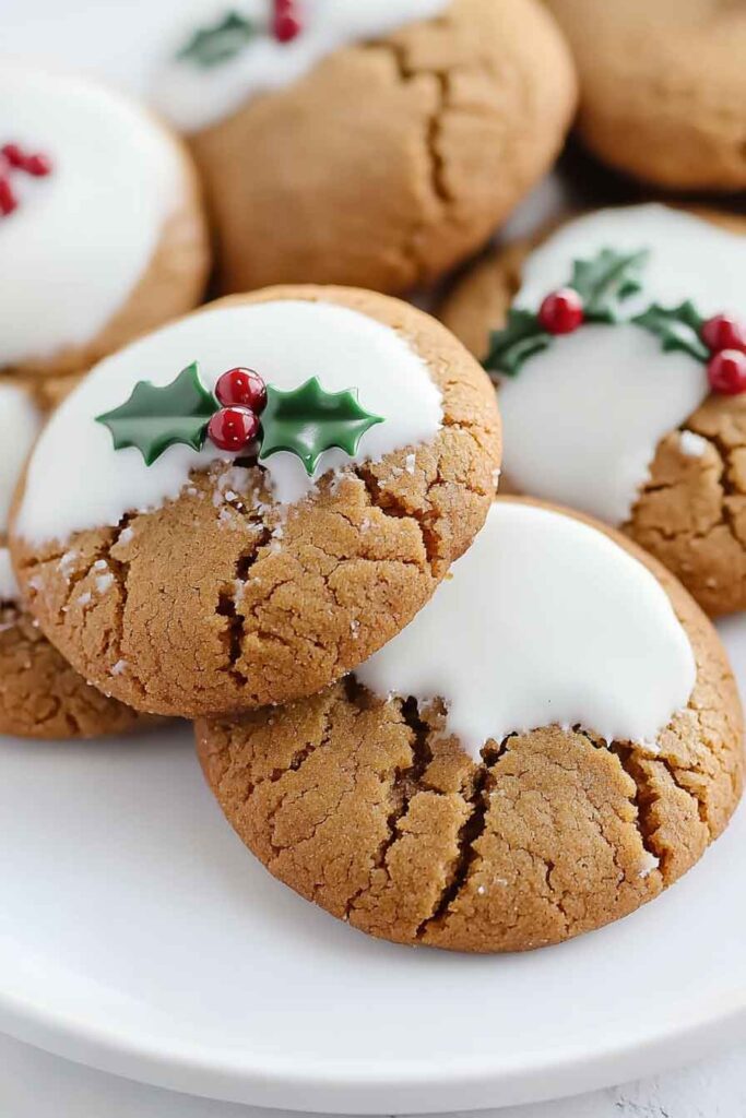 How to Serve White Chocolate Ginger Cookies: