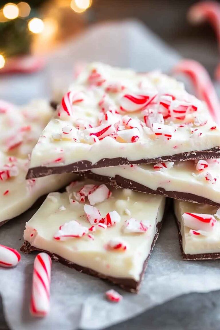 White Chocolate Peppermint Bark