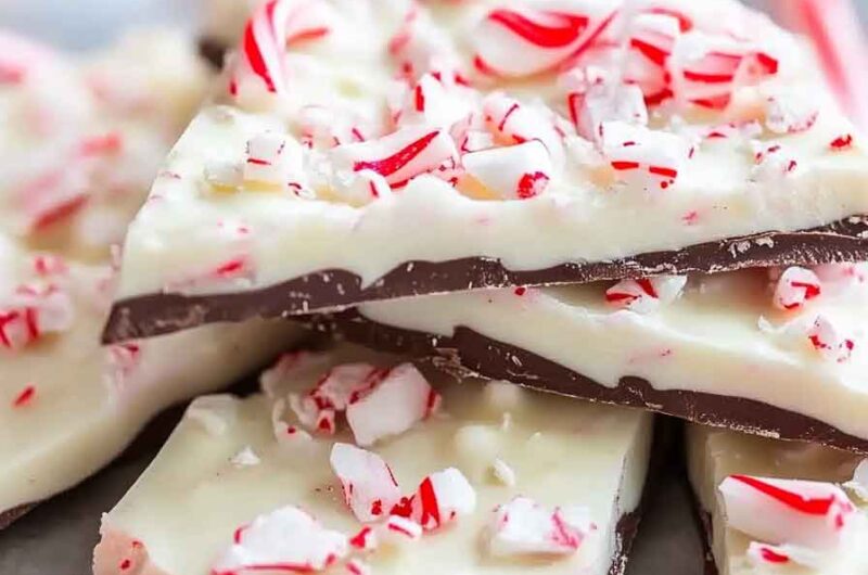 White Chocolate Peppermint Bark