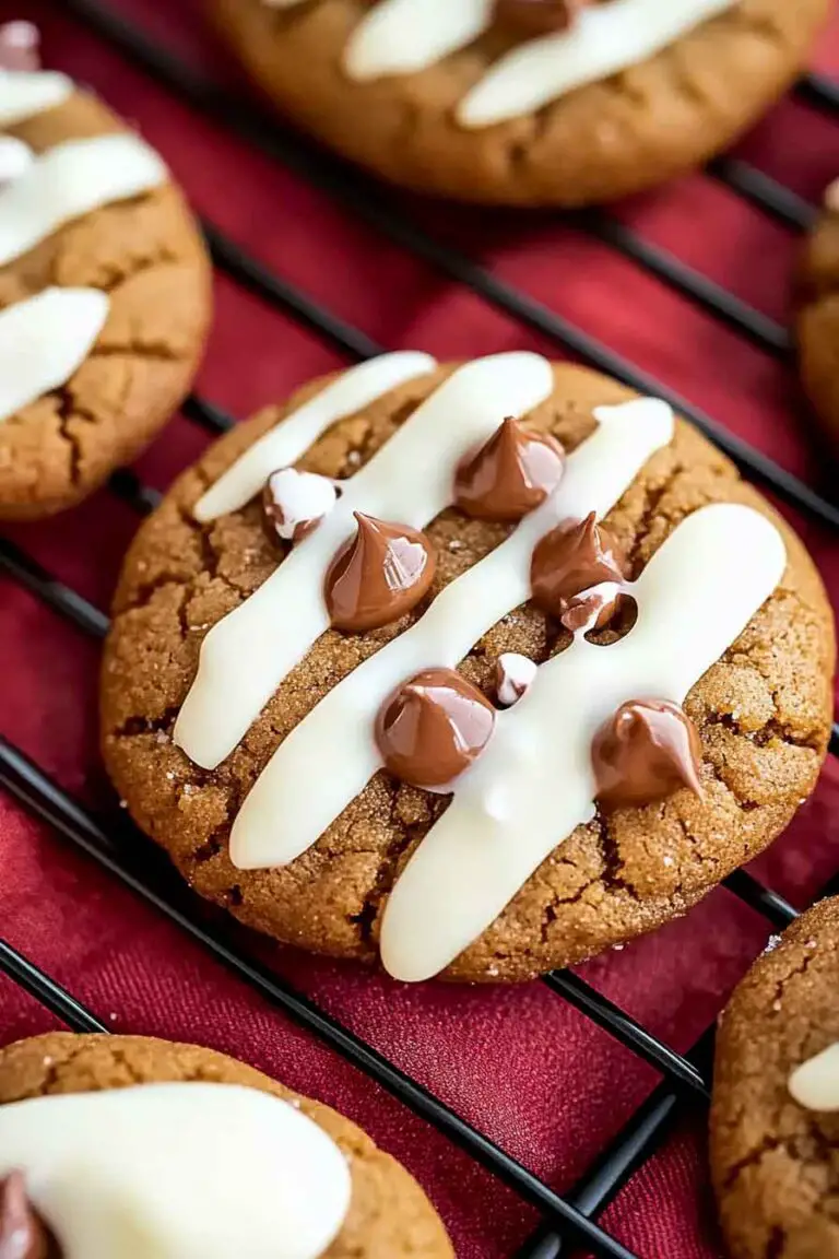 White Chocolate Pumpkin Spice Ginger Cookies