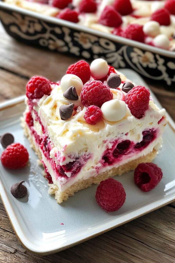 Flavor Variations for White Chocolate Raspberry Poke Cake