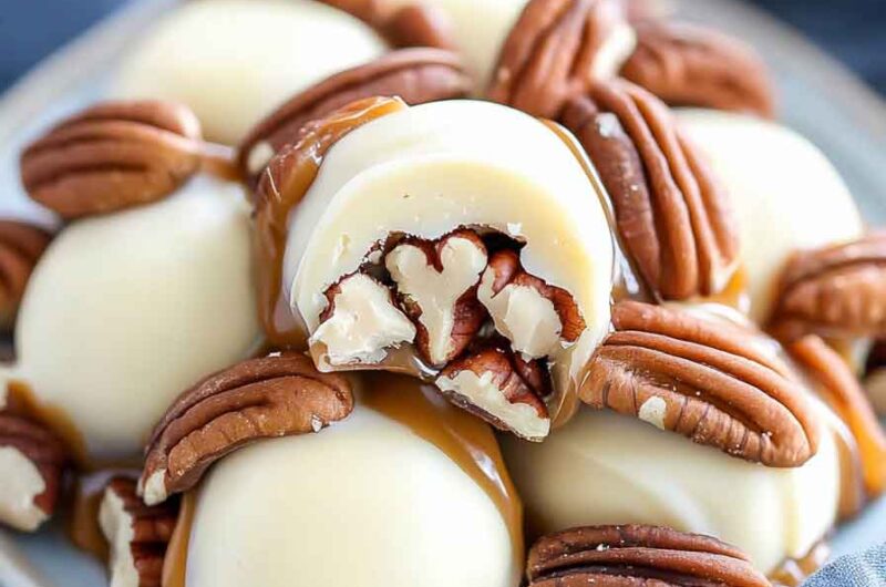 White Chocolate Turtle Candies Recipe