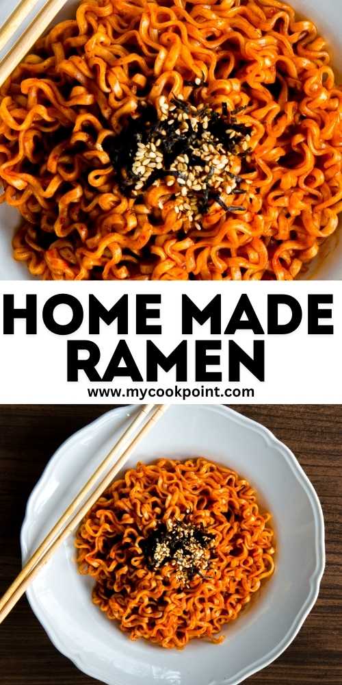 home made Ramen Noodle