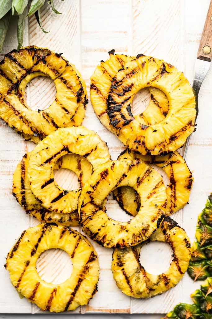 Grilled Pineapple Rings