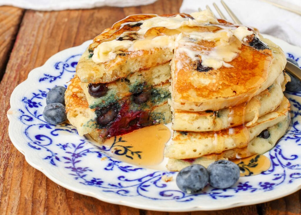 Blueberry Buttermilk Pancakes