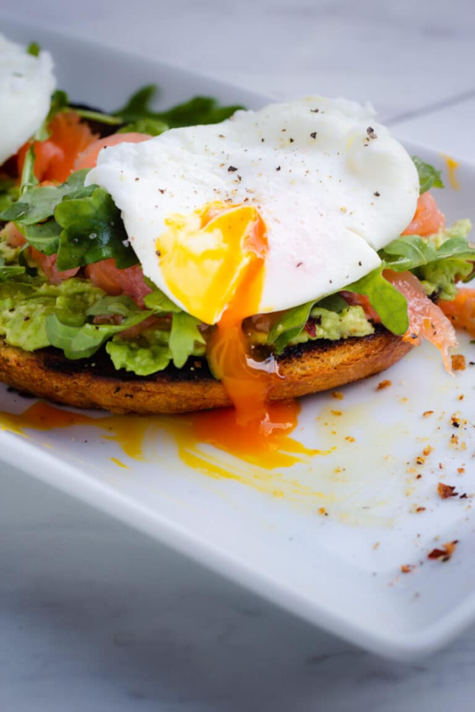 Avocado Toast with Poached Eggs