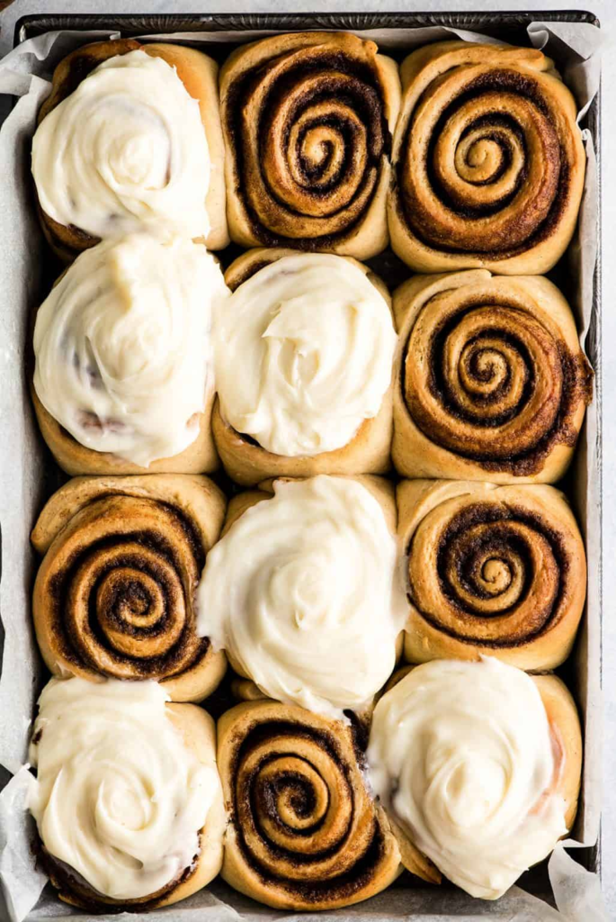 Cinnamon Rolls with Cream Cheese Icing