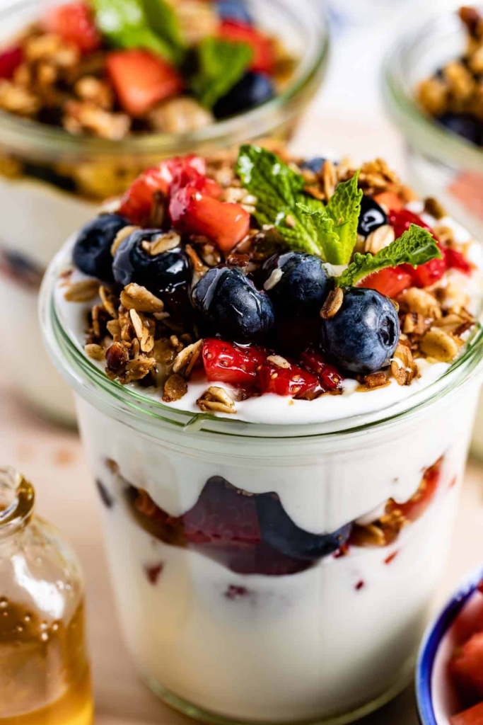 Greek Yogurt Parfaits