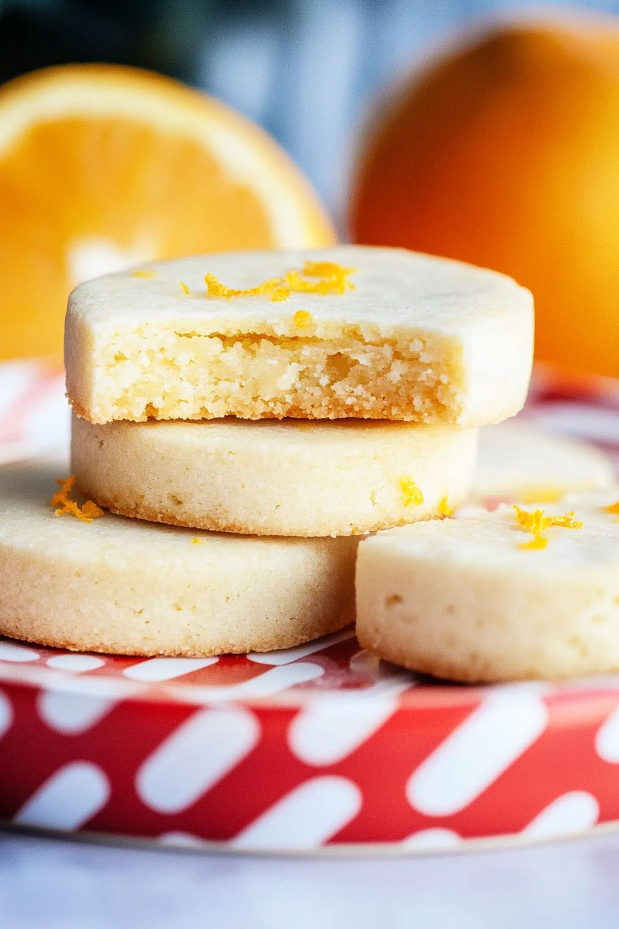 Citrus Shortbread Cookies