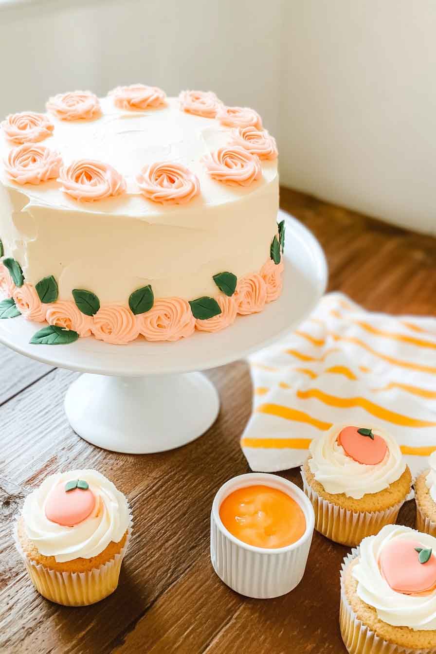 Peachy Cake Recipe