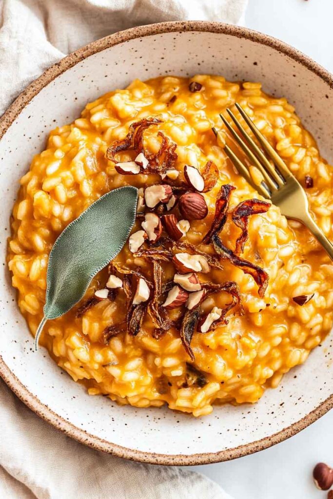 How to Serve Pumpkin Risotto