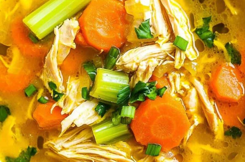 Turmeric Chicken Soup