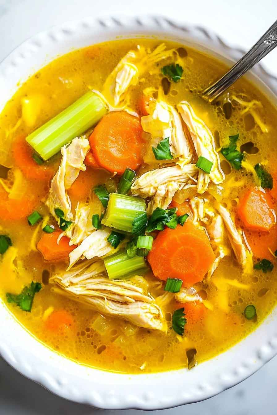 Turmeric Chicken Soup