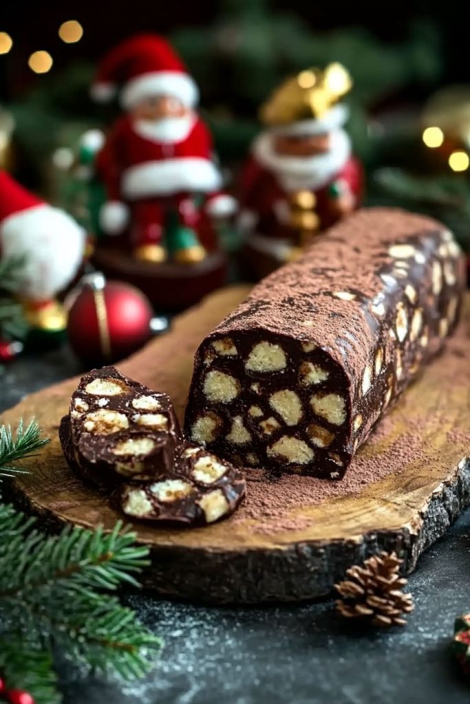 Ingredients for Chocolate Salami Delight