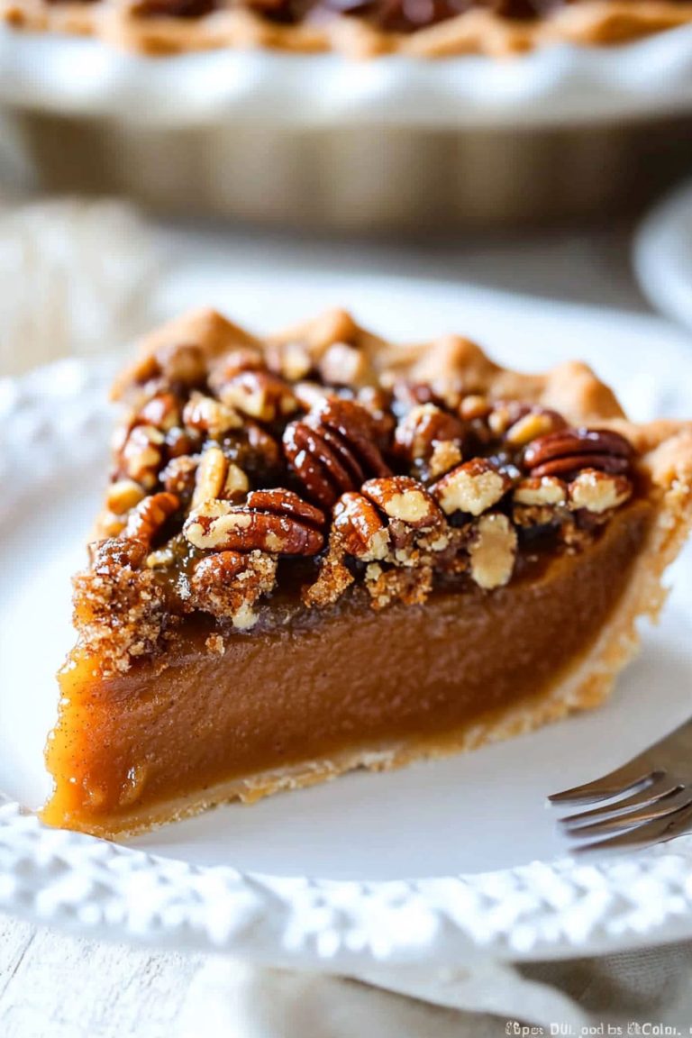 Praline Pumpkin Pie