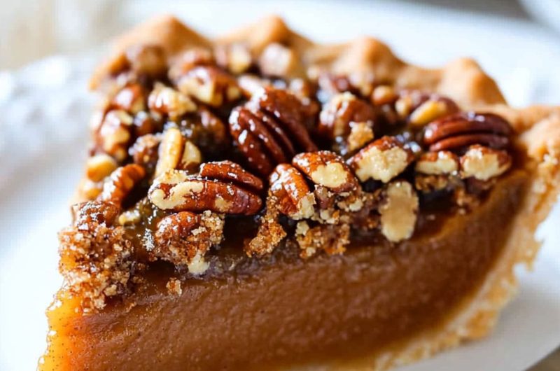 Praline Pumpkin Pie