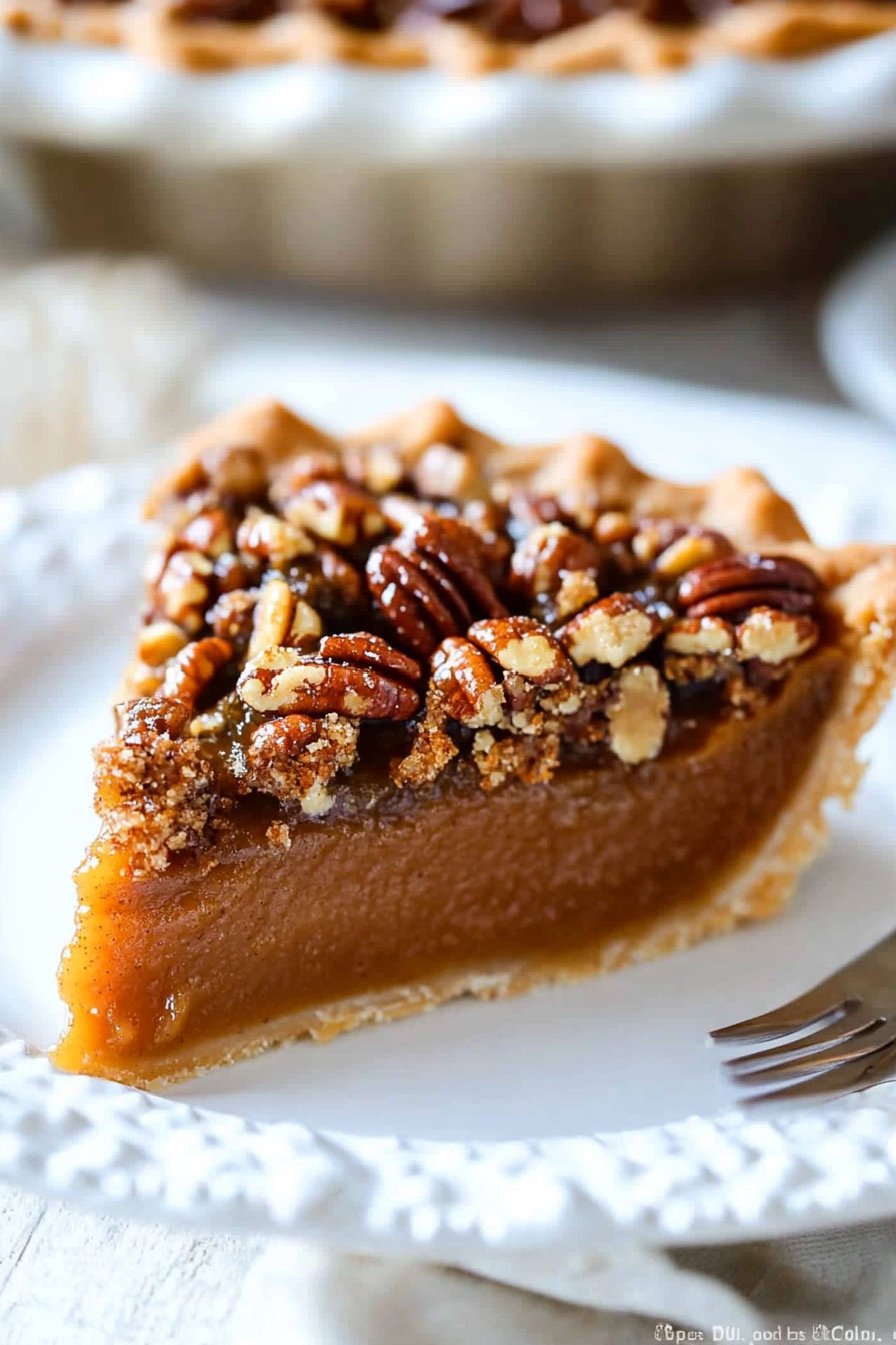 Praline Pumpkin Pie