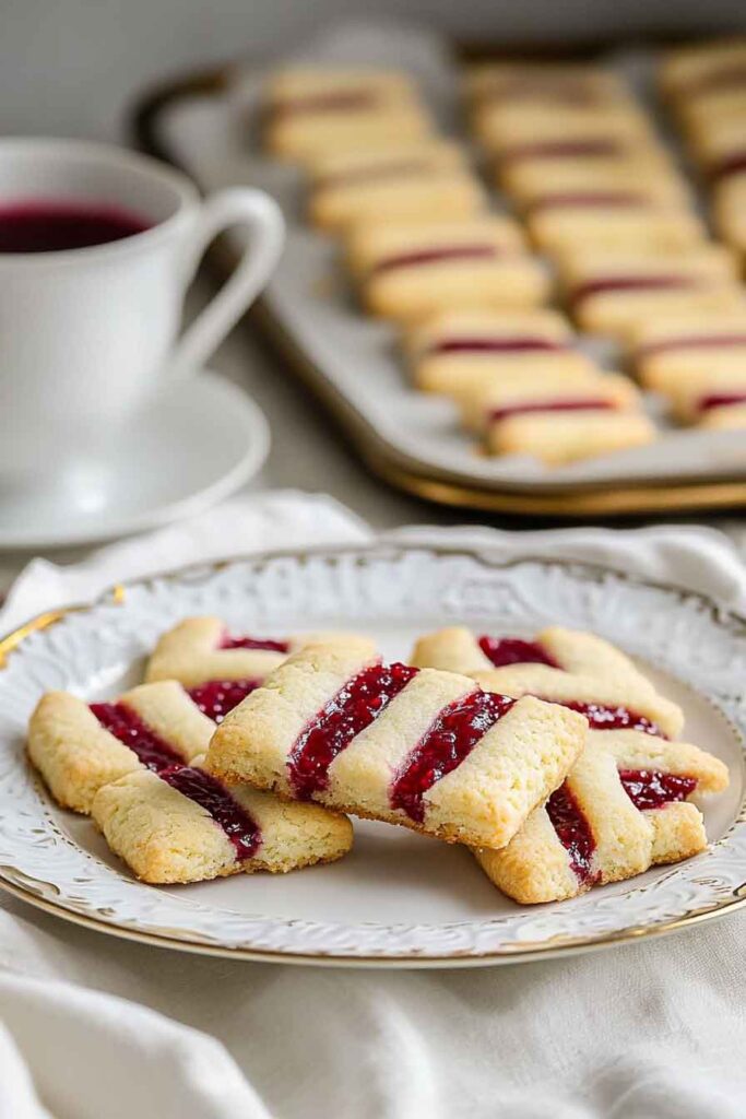 How to Serve Raspberry Ribbons