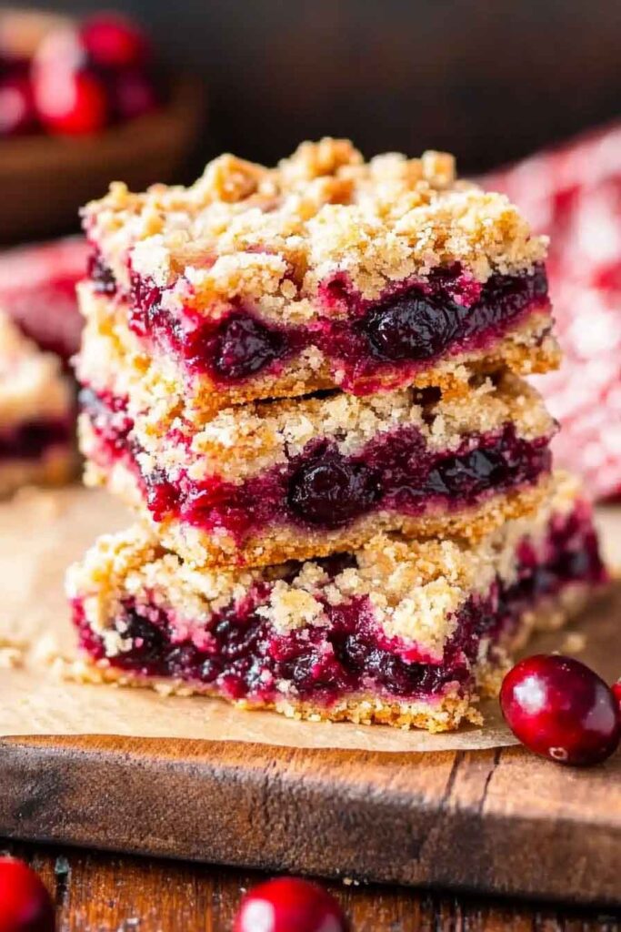 How to Serve Cranberry Bars