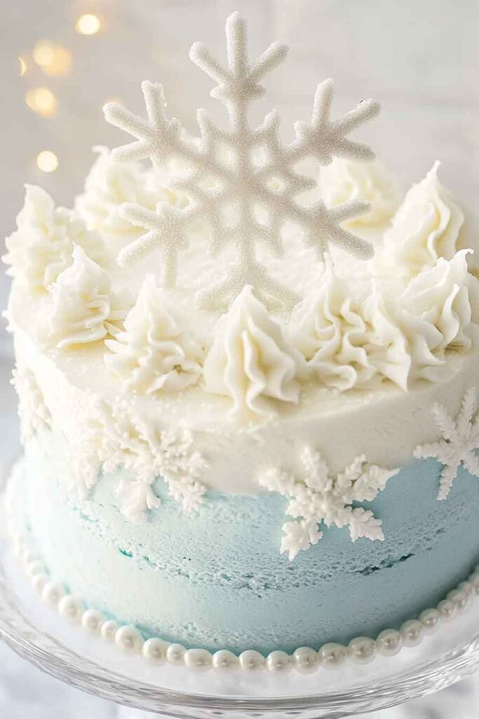 Snowflake Cake