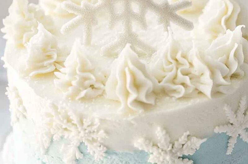 Snowflake Cake
