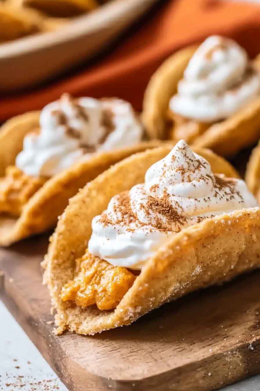 Pumpkin Pie Tacos