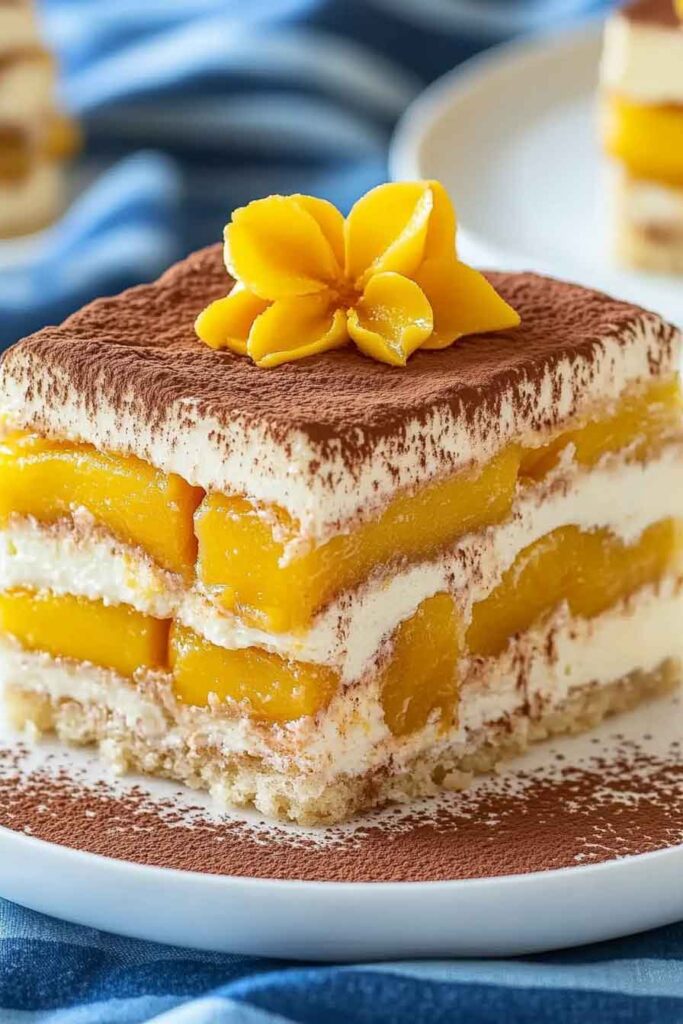 Mango Tiramisu