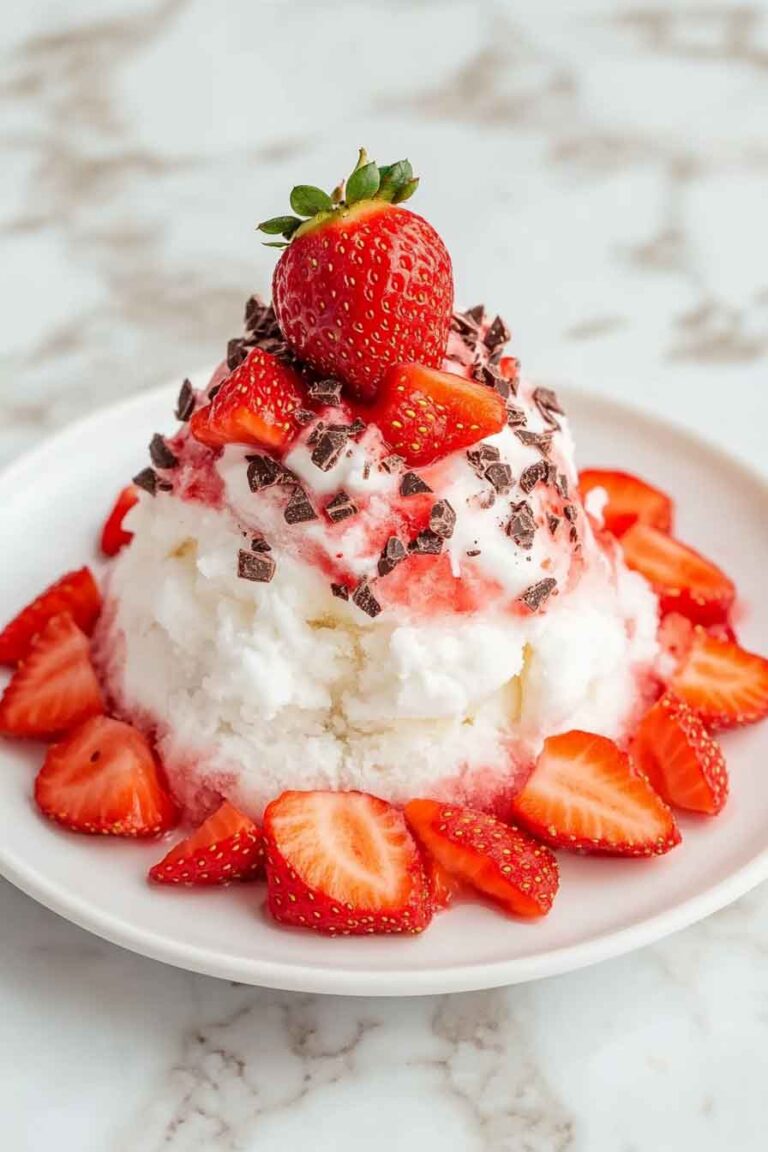 Strawberry Bingsu