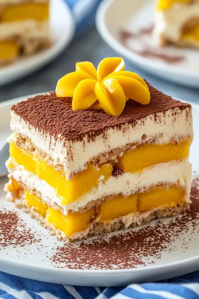 Step-by-Step Instructions for Mango Tiramisu