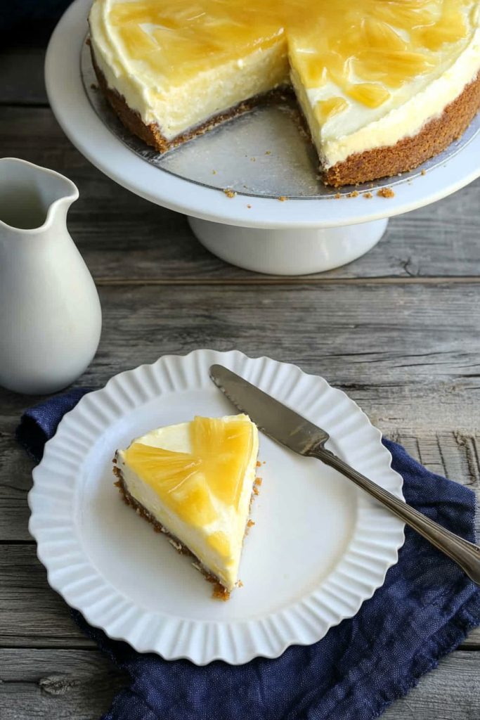 Step-by-Step Instructions for Making Pineapple Cheesecake
