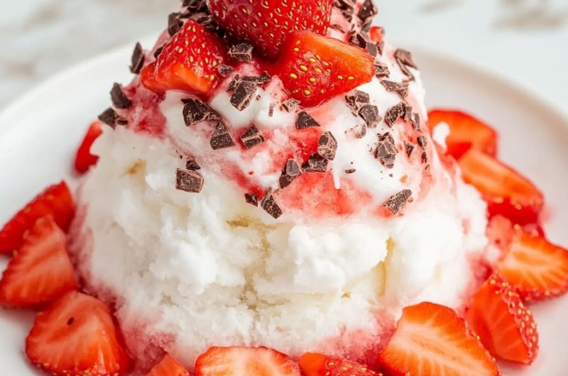 Strawberry Bingsu
