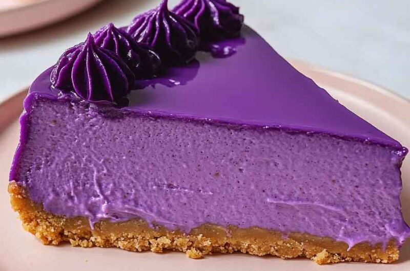 Ube Cheesecake