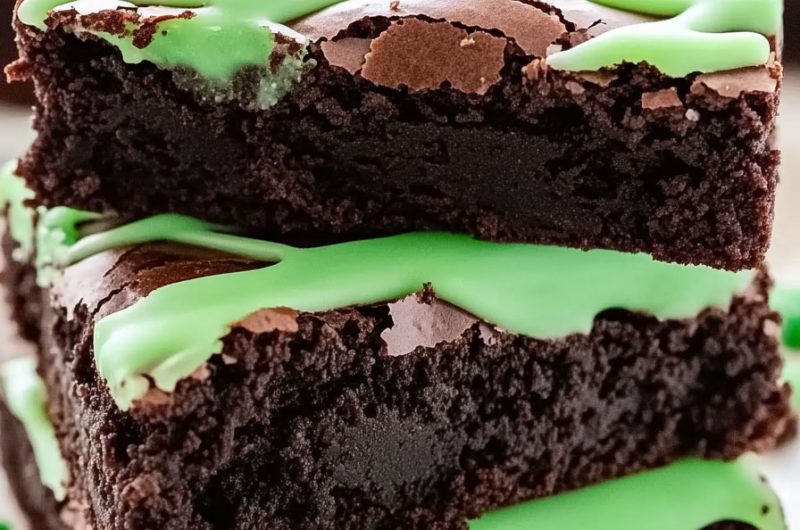 Midnight Mint Brownies