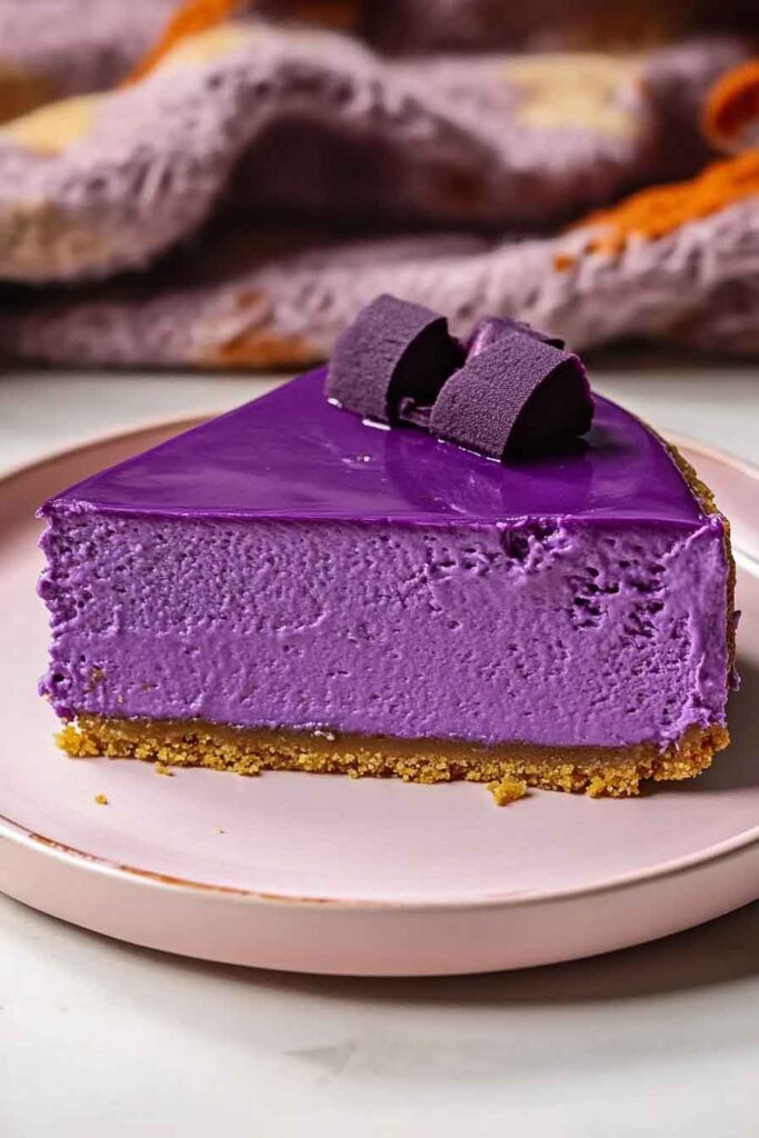 Step 2: Make the Ube Cheesecake Filling