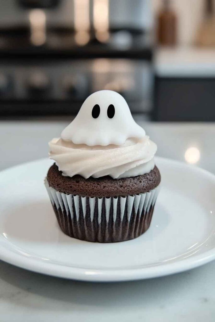 Ghostly Cupcakes