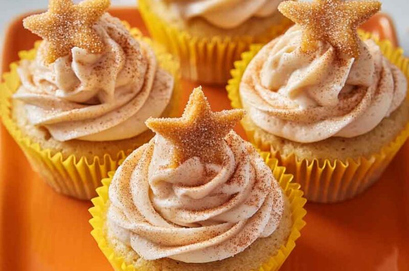 Churro Cupcakes