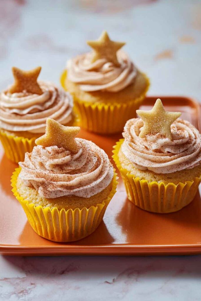 How to Serve Churro Cupcakes