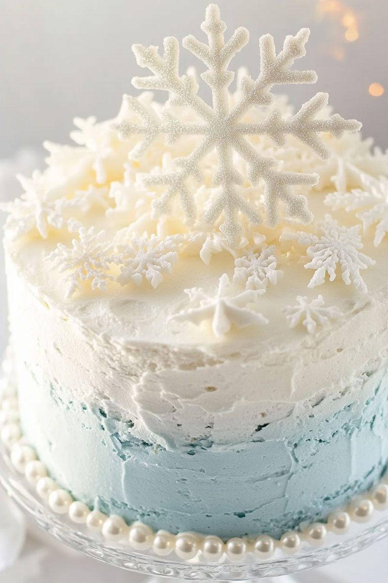 Snowflake Cake