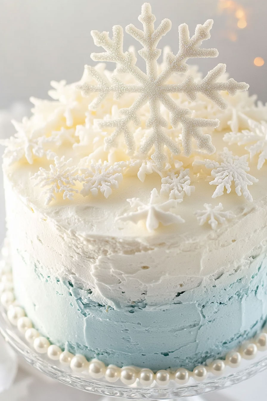 Snowflake Cake