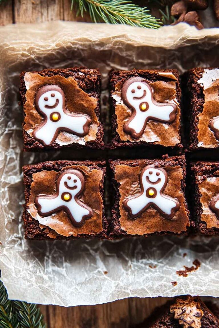 Gingerbread Brownies