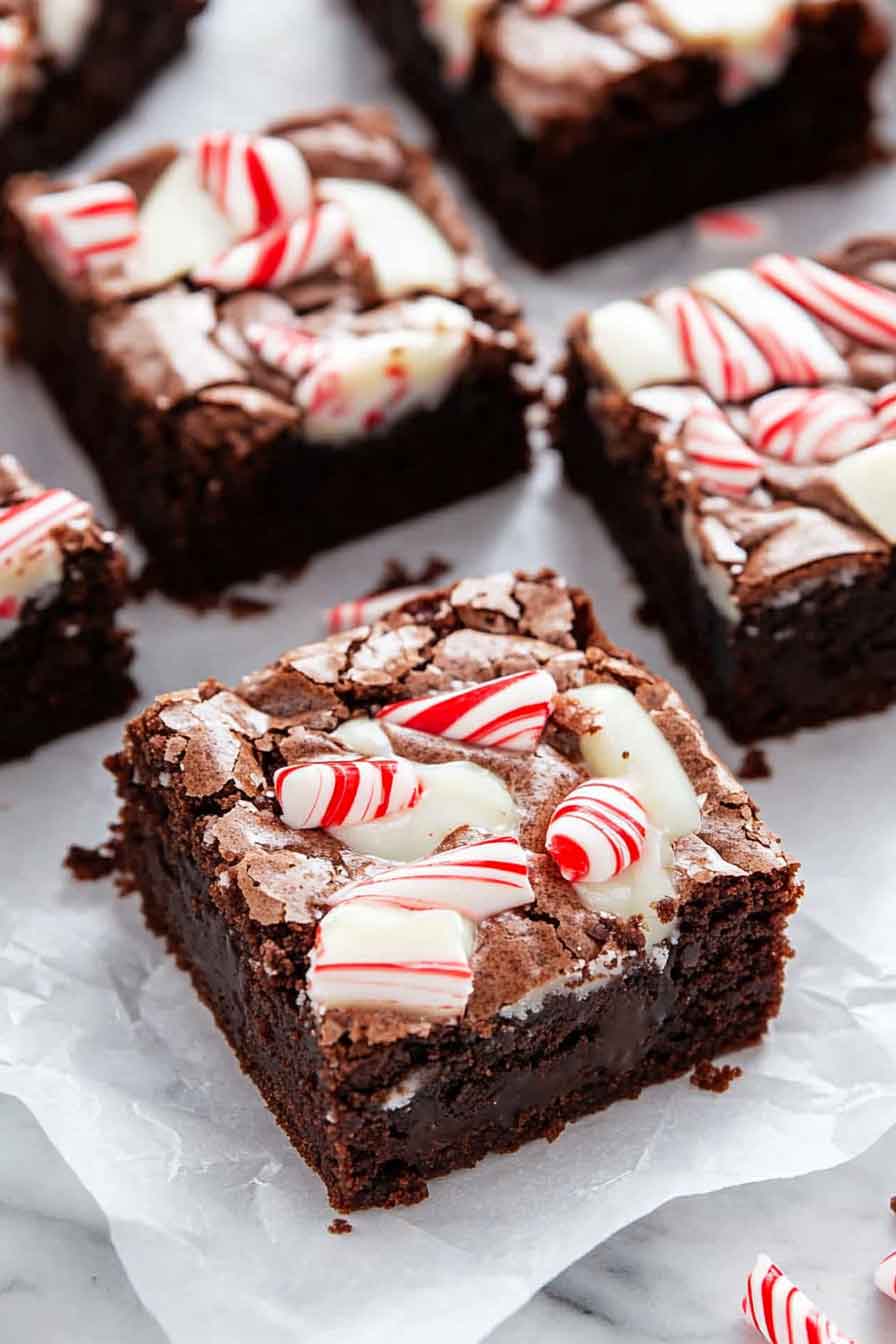 Peppermint Brownies