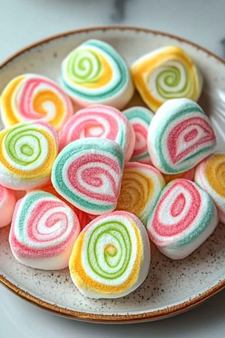 Marshmallow Candy Pinwheels