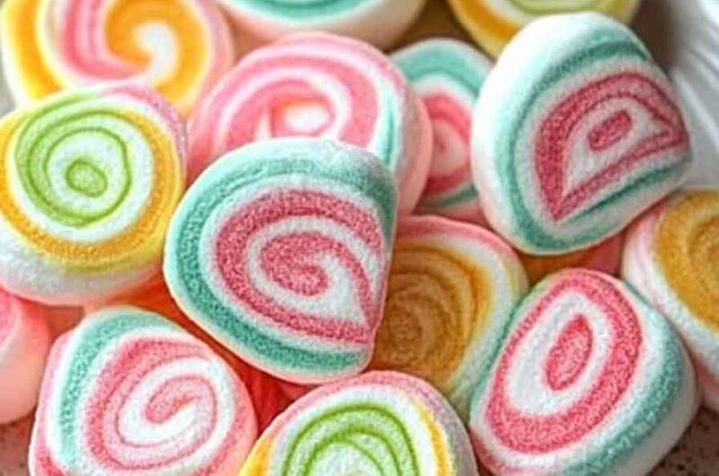 Marshmallow Candy Pinwheels